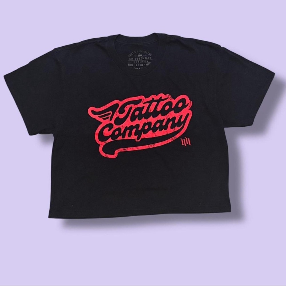 Tattoo Company Women's Black Tee - Short Sleeve